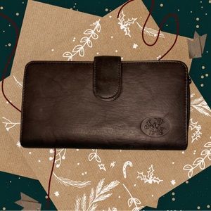 Buxton Black Leather Wallet